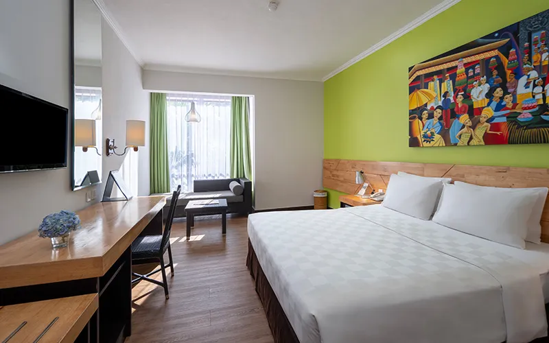 double bed pool view room prime plaza hotel sanur Accommodation - Asia Lawyers